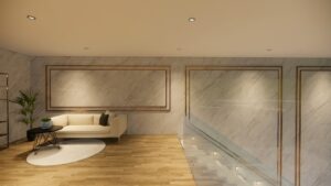 Jak łączyć podłogi drewniane z innymi materiałami – marmur, beton, szkło